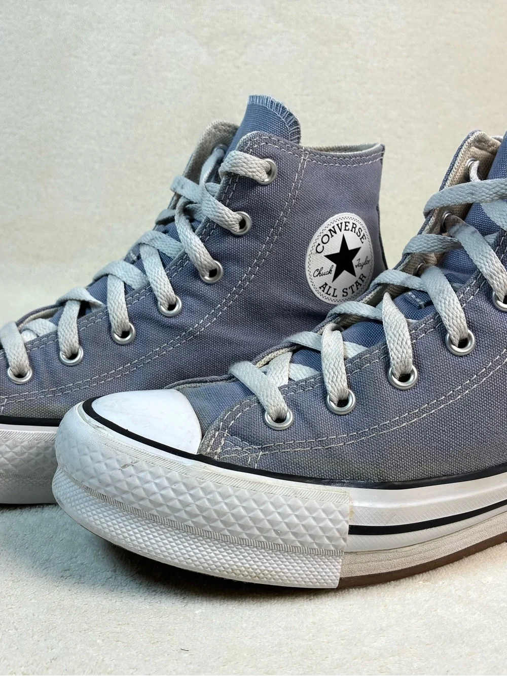 Converse Gray Chuck Taylor Patch High-Top